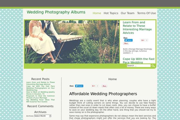 Flat Bootstrap theme site design template sample