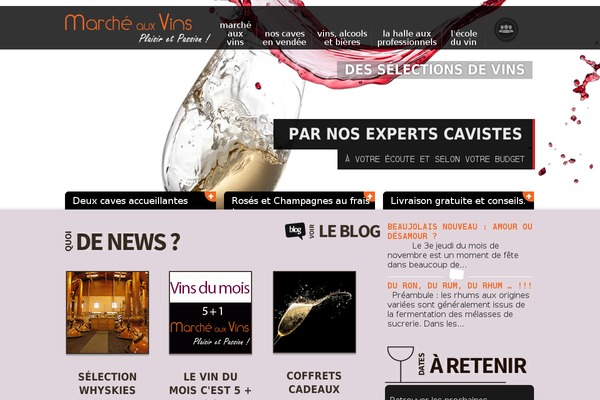 Gonzo theme site design template sample