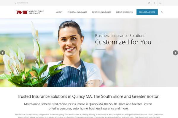 Durus theme site design template sample