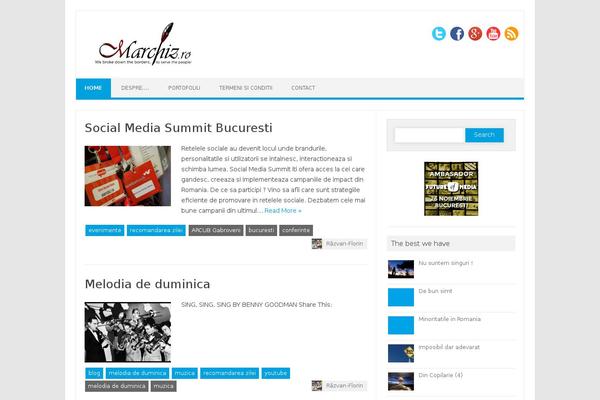 Iconic One Pro theme site design template sample