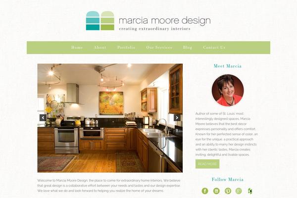 Jupiter theme site design template sample