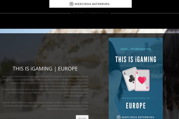 GK Portfolio theme site design template sample