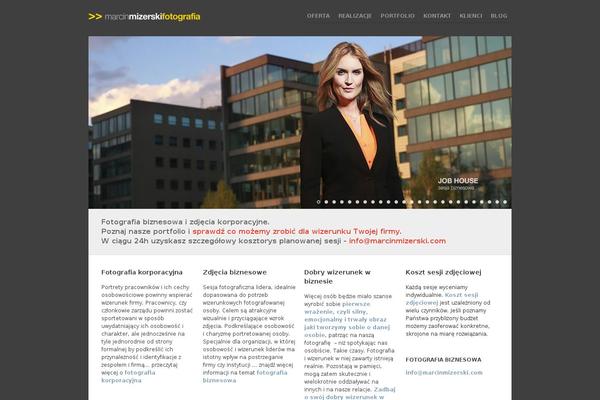 Proyecto theme site design template sample