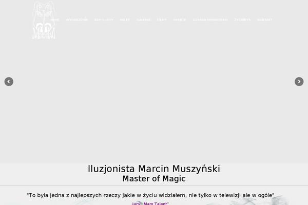 marcinmuszynski.com site used Elision