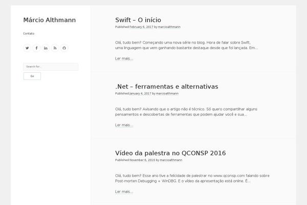 marcioalthmann.net site used Cele