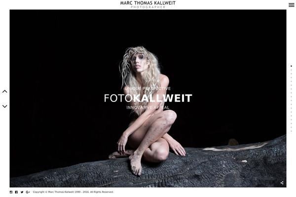 BORDER theme site design template sample