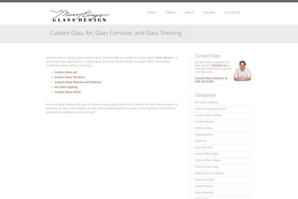 Vulcan theme site design template sample