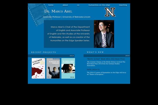 marcoabel.com site used Murtaugh HTML5-Reset-WordPress-Theme