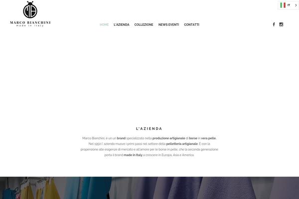 Bridge theme site design template sample