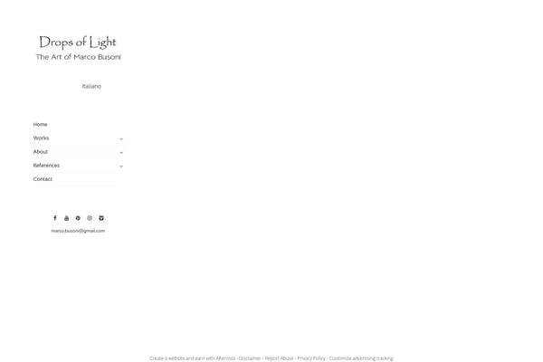 Kreativa theme site design template sample