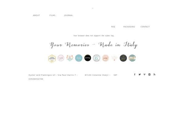 Engo theme site design template sample