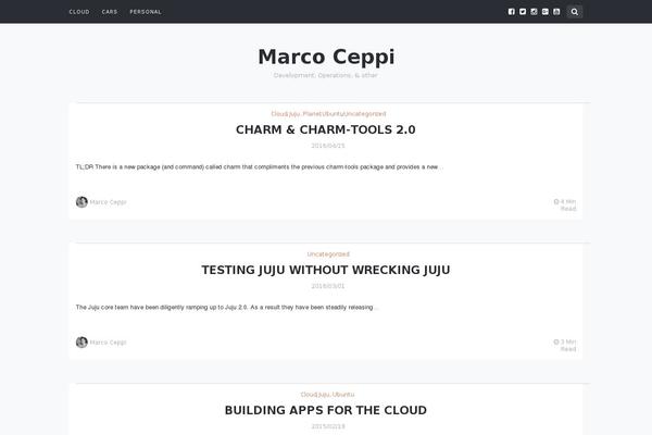 Site using StackTack plugin