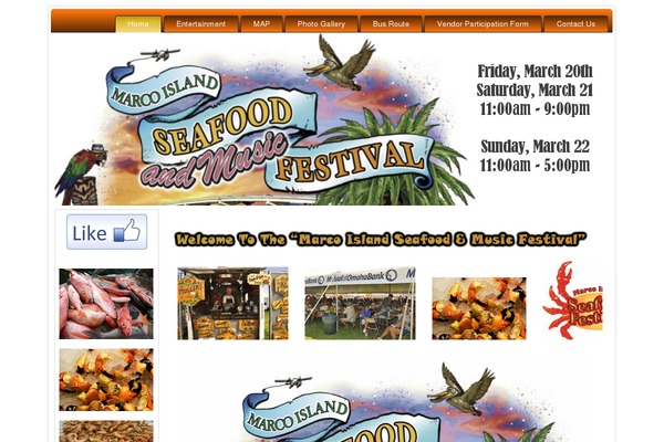 Site using Image horizontal reel scroll slideshow plugin