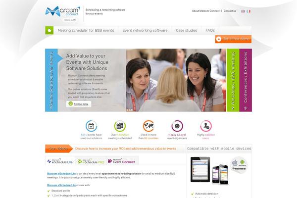 marcom-onsite.com site used Marcom