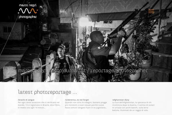 inFocus theme site design template sample