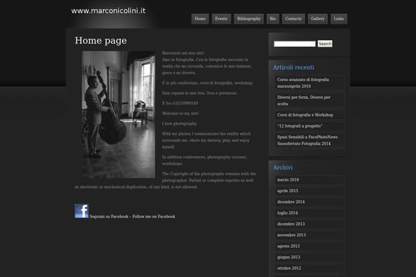Ephoto theme site design template sample