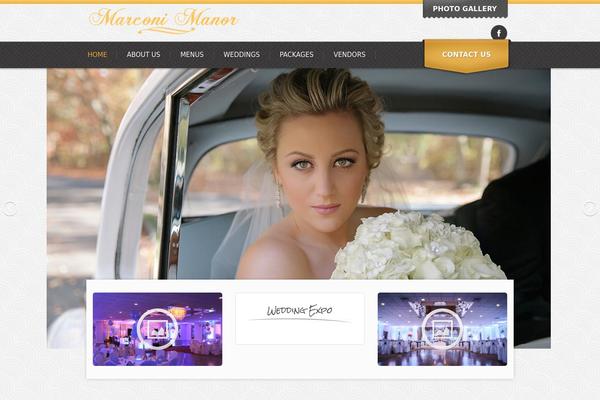 Bistro theme site design template sample