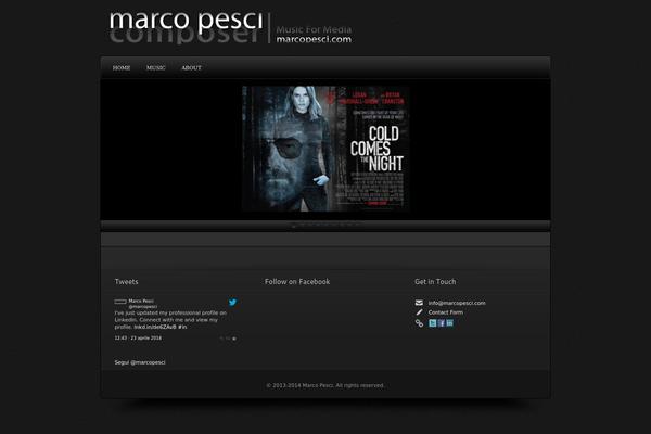 Complexity v2 theme site design template sample