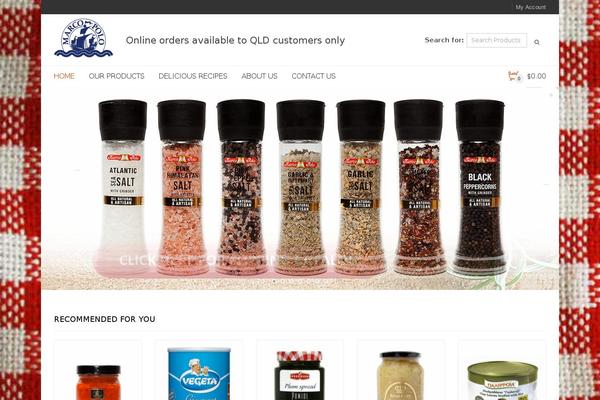 Adrenalin theme site design template sample