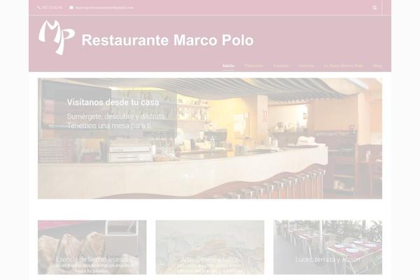 Pronto theme site design template sample