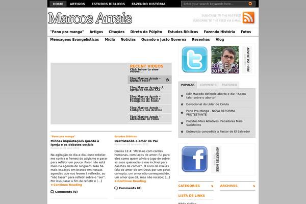 Premiumnews theme site design template sample