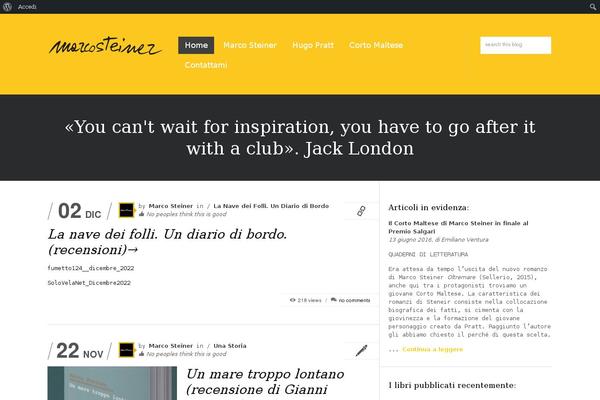 marcosteiner.it site used Wp-explosion