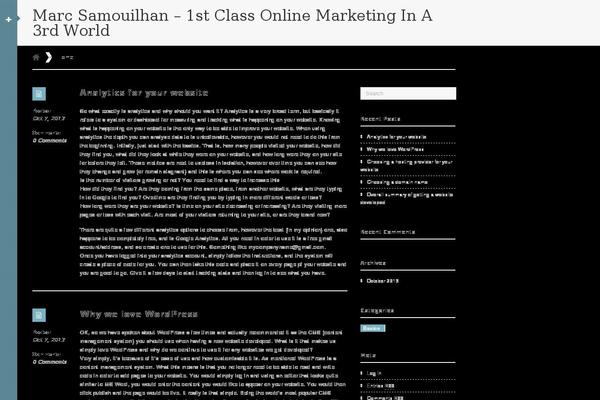 Silesia theme site design template sample