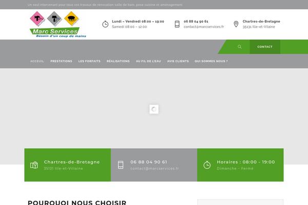 Site using Thememount-extras-fixology plugin