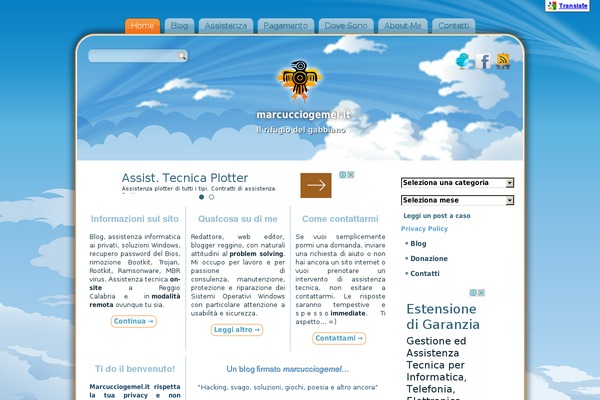 marcucciogemel.it site used Poesia