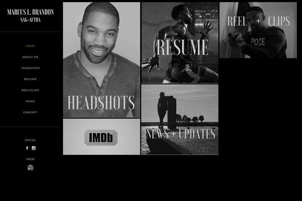 Oshine theme site design template sample