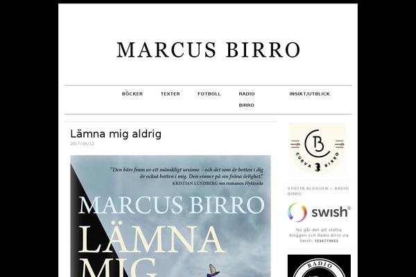 Brunelleschi theme site design template sample