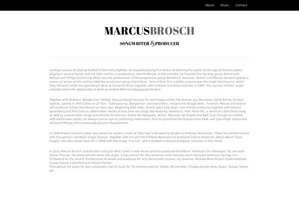 Ego theme site design template sample