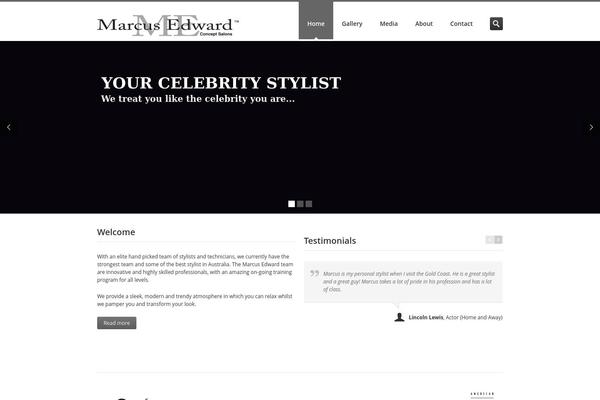 Inceptio theme site design template sample