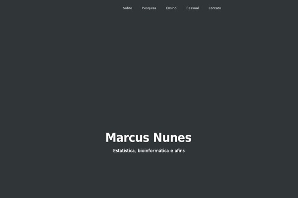 Casper theme site design template sample
