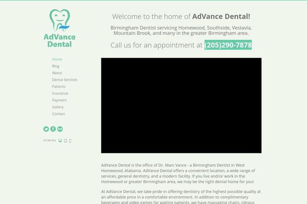 Site using Arconix Flexslider plugin