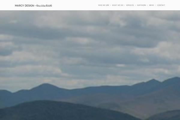 Brooklyn theme site design template sample