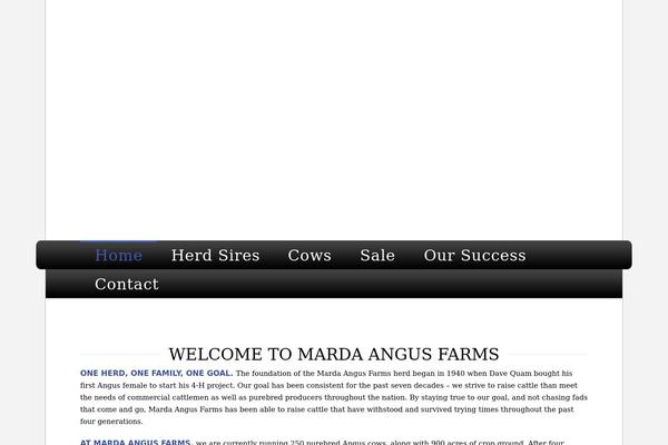 X Child theme site design template sample