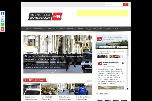 Effectivenews theme site design template sample