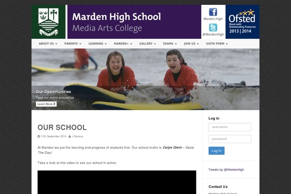 mardenhigh.net site used Realsmart-cloud