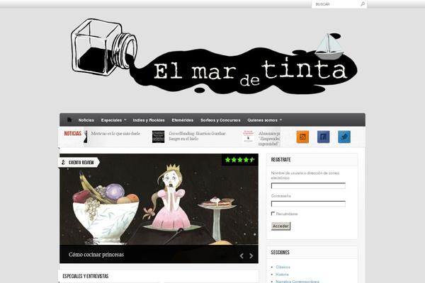 Made theme site design template sample