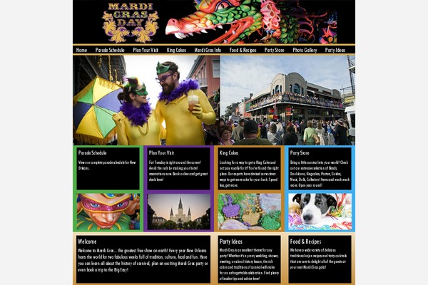 mardigrasday.com site used Mgd