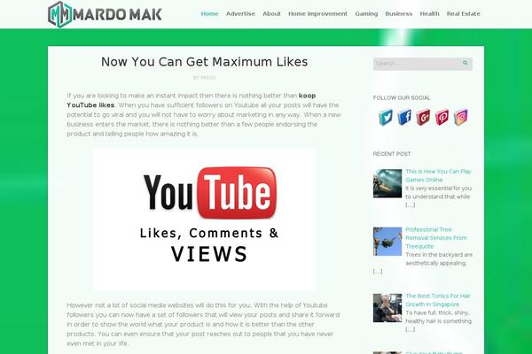 Site using Iconic Navigation plugin