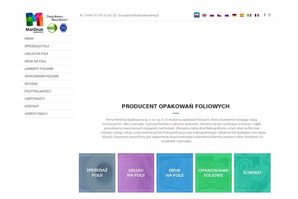 Koncecpt theme site design template sample