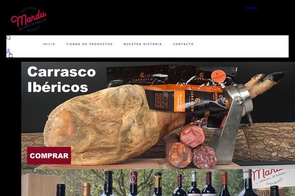 Bodoni theme site design template sample