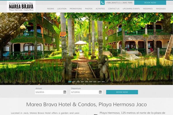 Soho Hotel theme site design template sample