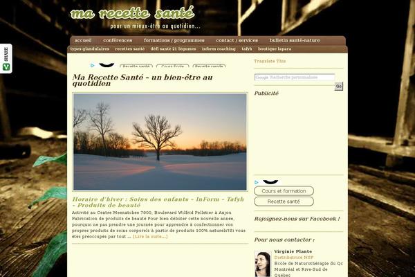 Going Green theme site design template sample