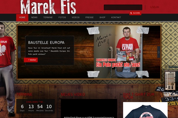 Sound_rock theme site design template sample