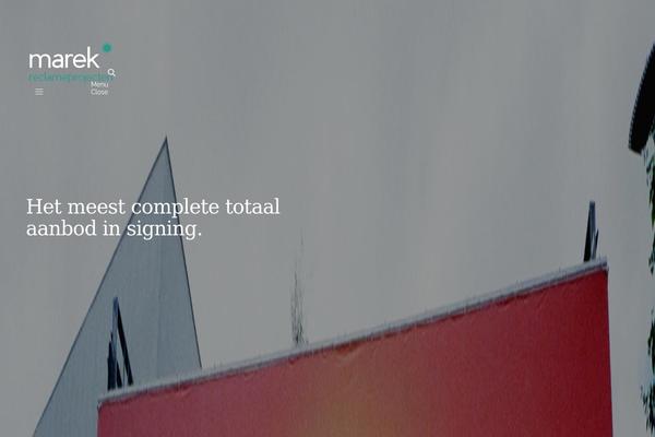 Revolution theme site design template sample