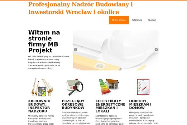 discover theme site design template sample