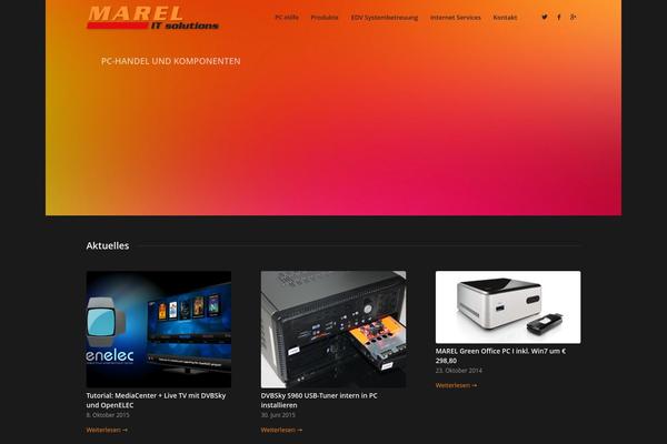 Enfold-child theme site design template sample
